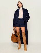 Patrizia Pepe De lână guler înalt | Slim Fit