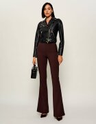 Patrizia Pepe Geacă de piele | Cropped Fit