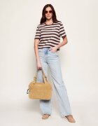 Patrizia Pepe Geantă shopper | piele întoarsă