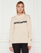 Patrizia Pepe Pulover | Relaxed fit cu adaos de lână