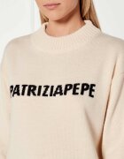 Patrizia Pepe Pulover | Relaxed fit cu adaos de lână