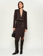 Patrizia Pepe Sacou | Cropped Fit