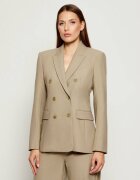 Patrizia Pepe Sacou | Slim Fit cu adaos de lână
