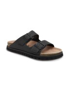 Pepe Jeans London Șlapi URBAN SANDAL BASIC EMBOED cu adaos de piele