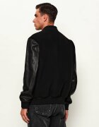 Philipp Plein Geacă bomber | regular fit cu adaos de piele