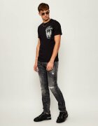 Philipp Plein Teniși din piele Hexagon