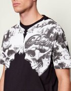 Philipp Plein Tricou Ceramic Skulls | regular fit