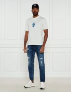 Philippe Model Sneakers Tilu cu adaos de piele