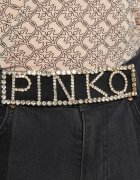 Pinko Blugi MADDIE BELT MOM FIT DENIM BLA | Regular Fit