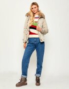 Pinko Bocanci Yoko 19 | shearling cu adaos de piele