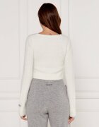Pinko Cardigan Colorpoint | Cropped Fit cu adaos de lână
