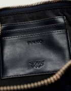 Pinko Cufăr Bowling Bag Horizontal Imitati | shearling cu adaos de piele