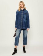 Pinko De blugi cămașă Olivastro | Oversize fit