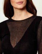 Pinko De lână body DISGELO | Slim Fit | cu adaos de mătase și cașmir