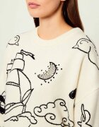 Pinko De lână pulover Andros | Loose fit