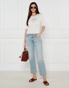 Pinko De mătase bluză Tritone | Cropped Fit