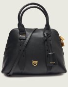 Pinko De piele cufăr BOWLING BAG MEDIUM