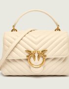 Pinko De piele cufăr LOVE LADY PUFF