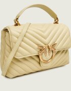 Pinko De piele cufăr LOVE LADY PUFF