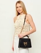 Pinko De piele cufăr Love One