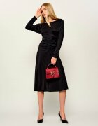 Pinko De piele cufăr Love One Mini
