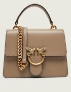 Pinko De piele cufăr Love One Mini