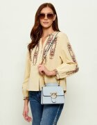 Pinko De piele cufăr LOVE ONE MINI
