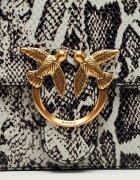 Pinko De piele cufăr Love One top
