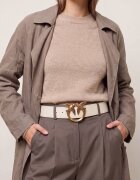 Pinko De piele curea LOVE BERRY H4 BELT VITELLO SET