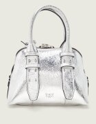 Pinko De piele geantă pe umăr BOWLING BAG ZIP MINI