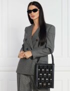 Pinko De piele geantă pe umăr Box Mini Vertical