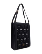 Pinko De piele geantă pe umăr Box Mini Vertical