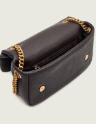 Pinko De piele geantă pe umăr Click Soft Horizontal Chain