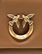 Pinko De piele geantă pe umăr Click Soft Horizontal Mini