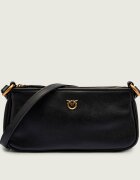 Pinko De piele geantă pe umăr HALF MOON