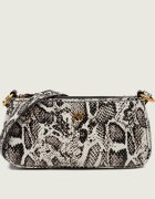 Pinko De piele geantă pe umăr Half Moon Horizontal Mini