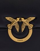 Pinko De piele geantă pe umăr Love Box
