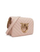 Pinko De piele geantă pe umăr Love Click Mini