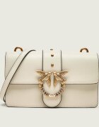 Pinko De piele geantă pe umăr Love One Mini