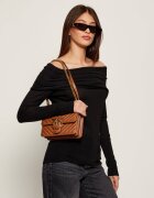 Pinko De piele geantă pe umăr Love One Mini
