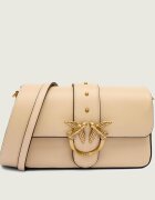 Pinko De piele geantă pe umăr Love One Mini