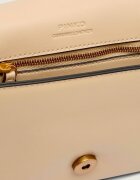 Pinko De piele geantă pe umăr Love One Mini