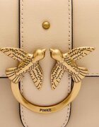 Pinko De piele geantă pe umăr Love One Mini