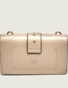 Pinko De piele geantă pe umăr Love One Mini