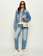 Pinko De piele geantă pe umăr LOVE ONE MINI