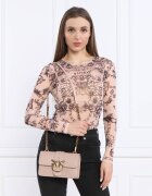Pinko De piele geantă pe umăr LOVE ONE MINI CL PLTT