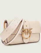 Pinko De piele geantă pe umăr LOVE ONE MINI SLOUCHY