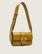 Pinko De piele geantă pe umăr LOVE ONE MINI SLOUCHY