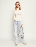 Pinko De piele geantă pe umăr Love One Mini Slouchy