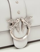 Pinko De piele geantă pe umăr Love One Mini Slouchy